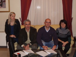 Υπογραφή συμβολαίου συνεργασίας της AGROHARA με την Πορτογαλική εταιρία  KIWIGREENSUN.10/12/2009